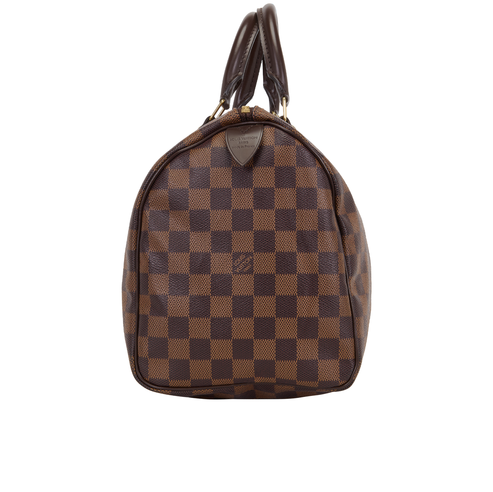 Speedy 30, &pound;750, Handbags, Brown, Canvas, Bottom view